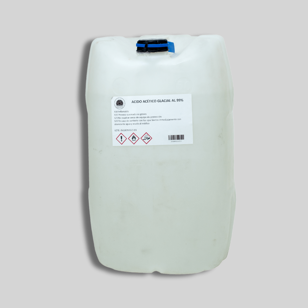 Ácido acético glacial al 99%
